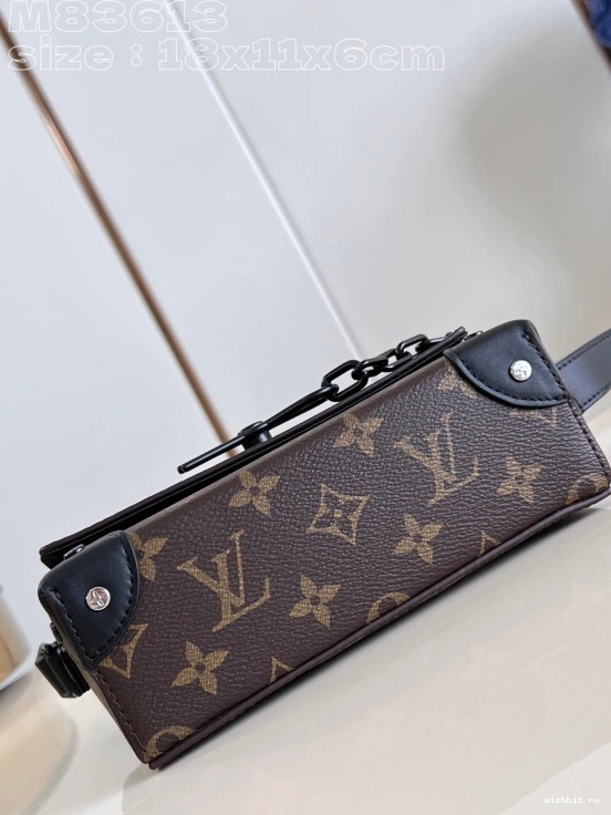 WIS LOUIS Wallet-18*11*6.5CM VUITTON Steamer Wearable 0718